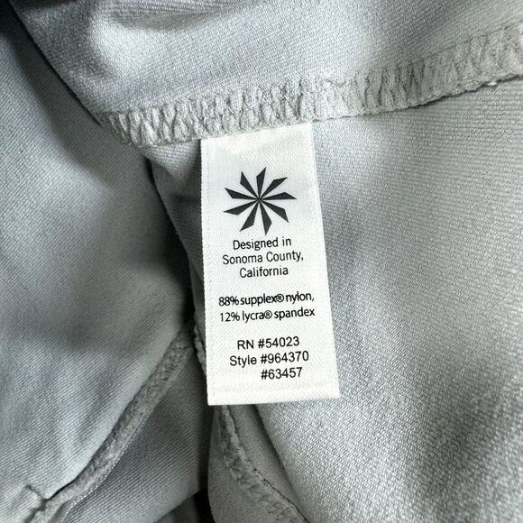 Athleta Hope Jacket Women's Small Light Gray Full Zip Stretch - Picture 8 of 8